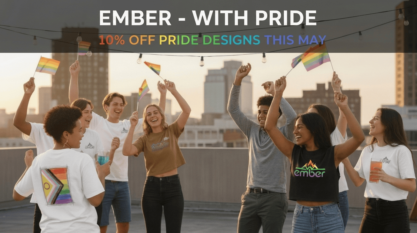 Ember with Pride promotion